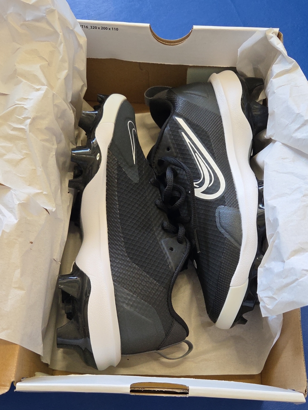 Nike Force Trout Youth Baseball Cleats Size 5Y